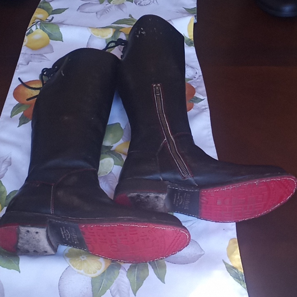 LEATHER RIDING BOOTS - Picture 9 of 10